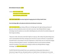 Press Releases Glaucoma