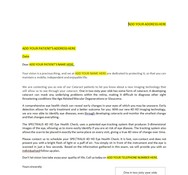 Reminder Letter Cataract